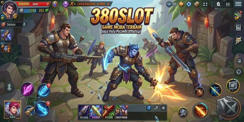 Screenshot gameplay 380SLOT yang menampilkan aksi pertarungan seru.