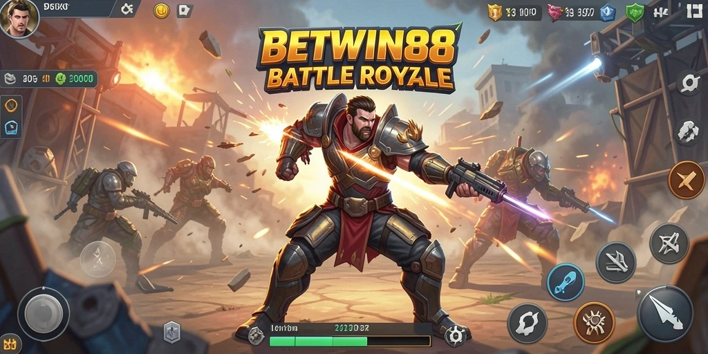 Gameplay seru di BETWIN88 dengan pertarungan intens.