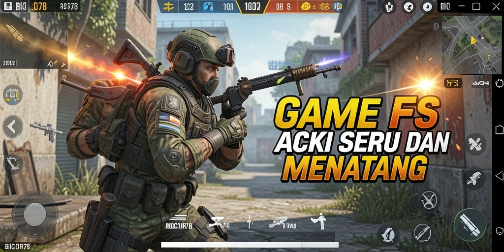 Tampilan gameplay seru dan realistis di BIGCOR78.