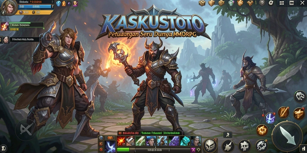 Screenshot KASKUSTOTO menampilkan pemain beraksi dalam pertempuran epik.