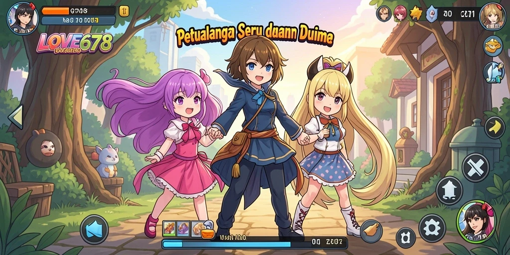 Tampilan menarik dari gameplay LOVE678 yang penuh warna dan aksi.