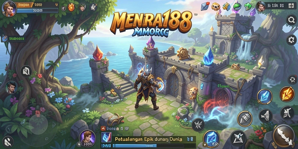 Tampilan utama gameplay MENARA188 yang memukau dan penuh aksi.