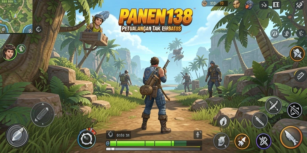 Tangkapan layar utama PANEN138 menampilkan dunia yang memukau dan gameplay penuh aksi.