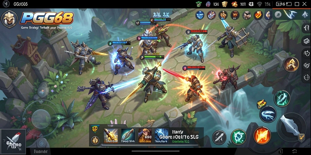 Tampilan gameplay PGG68 yang menarik dan menantang.